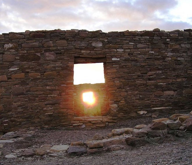 fall equinox solar alignment archaeology chaco canyon Canyon